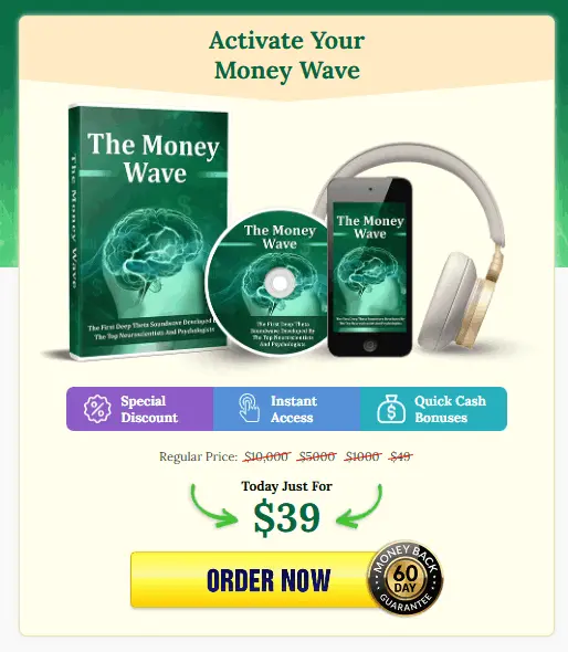 The Money Wave Order page 1